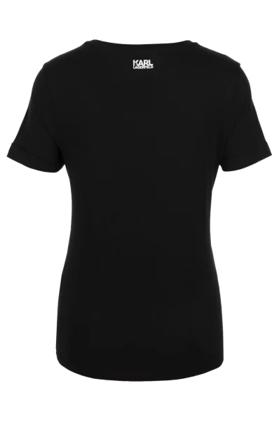 Choupette Sketch T-shirt Karl Lagerfeld black